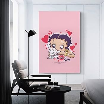 Amazon.co.jp: ベティちゃん アートポスター 飾り絵 かわいい